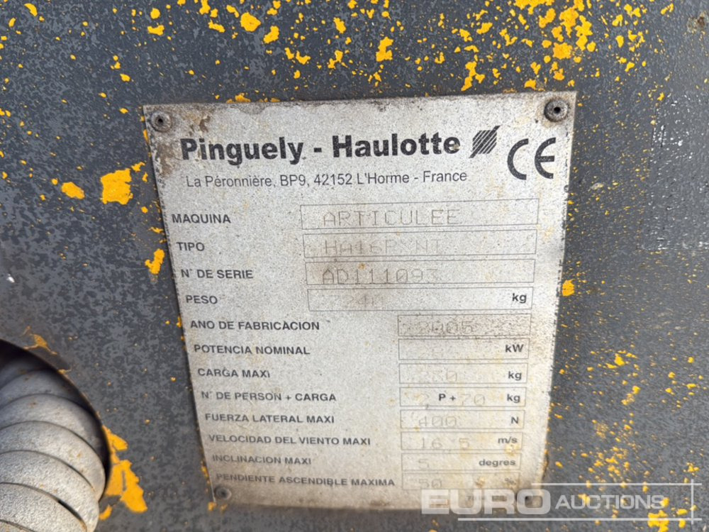Plataforma elevadora Haulotte HA16PXNT: foto 33