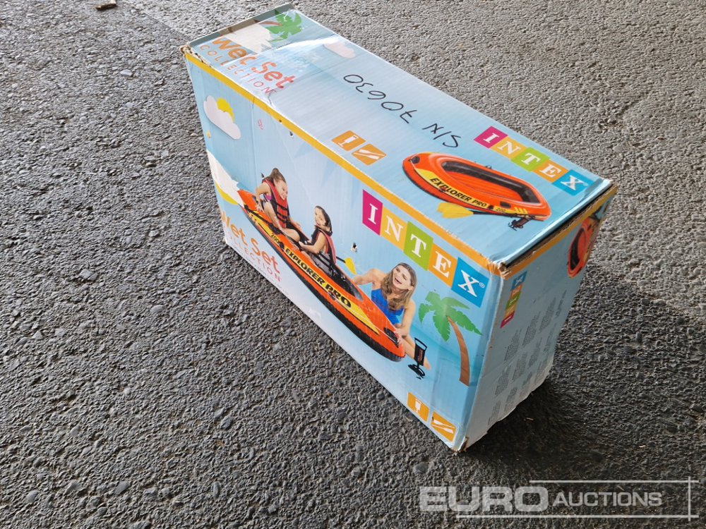 INTEX Explorer Pro Inflatable Raft (196 x 102 x 33 cm) - Equipo de construcción: foto 3 INTEX Explorer Pro Inflatable Raft (196 x 102 x 33 cm) - Equipo de construcción: foto 3