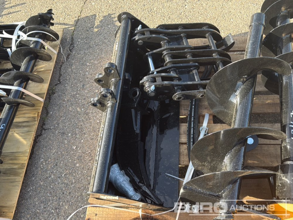 Unused 2025 Captok Mini Excavator Attachments, Quick Hitch, Rake, Ripper, Auger, 12" Auger Rod, 8" Digging Bucket, 32" Ditching Bucket - Implemento para Excavadora: foto 5 Unused 2025 Captok Mini Excavator Attachments, Quick Hitch, Rake, Ripper, Auger, 12" Auger Rod, 8" Digging Bucket, 32" Ditching Bucket - Implemento para Excavadora: foto 5