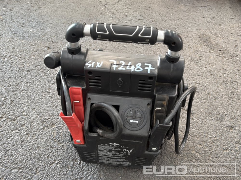 Equipo de construcción Norauto 12V/24V 2 in 1 Battery Starter, Compressor, Charger: foto 7