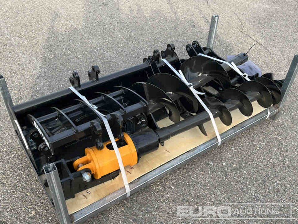 Unused 2026 Captok Qty (8) Rake , Ripper, Graber, 12" Auger, 16" Auger, 8" Narrow Bucket, 24" Bucket, 32" Bucket to suit Excavator - Otros: foto 1 Unused 2026 Captok Qty (8) Rake , Ripper, Graber, 12" Auger, 16" Auger, 8" Narrow Bucket, 24" Bucket, 32" Bucket to suit Excavator - Otros: foto 1