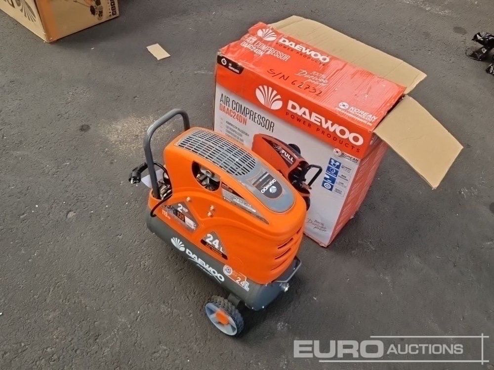 Unused Daewoo DAAC24DN - Compresor de aire: foto 2 Unused Daewoo DAAC24DN - Compresor de aire: foto 2