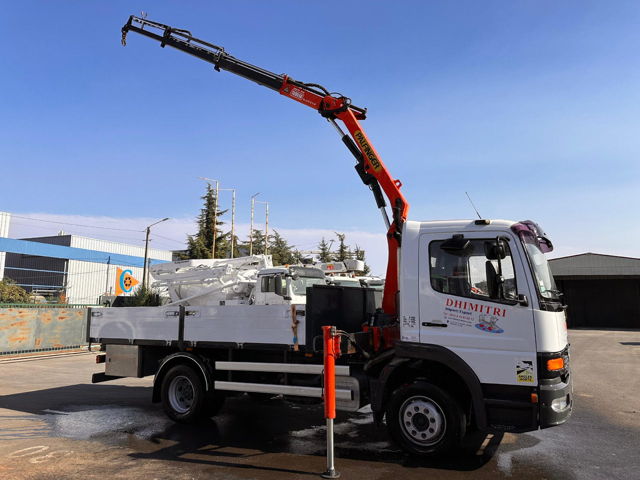 Camion bénne Mercedes Benz MP1 CR-092-BP - Volquete camión, Camión grúa: foto 3 Camion bénne Mercedes Benz MP1 CR-092-BP - Volquete camión, Camión grúa: foto 3