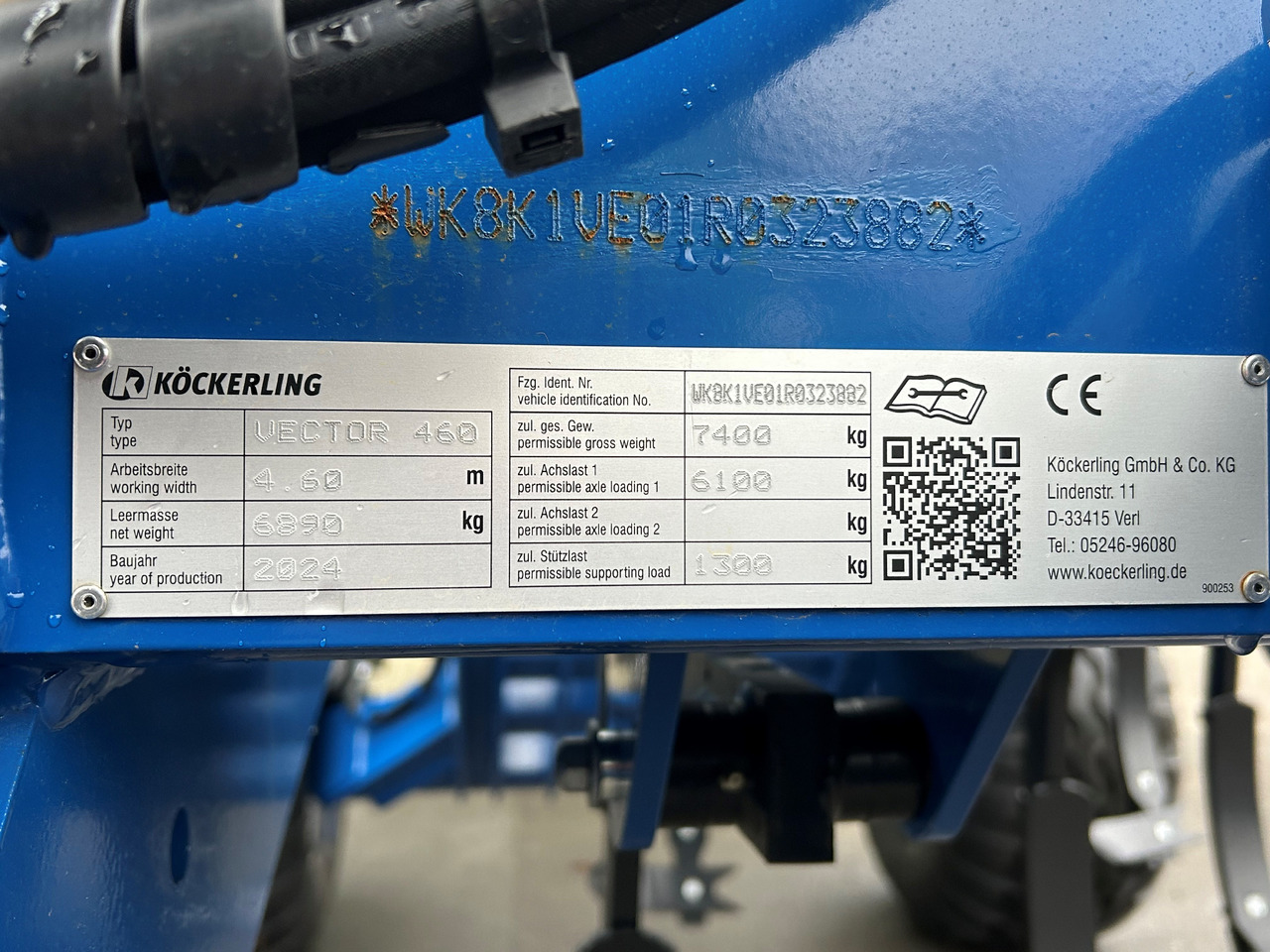 Köckerling Vector 460 - Cultivador: foto 2 Köckerling Vector 460 - Cultivador: foto 2