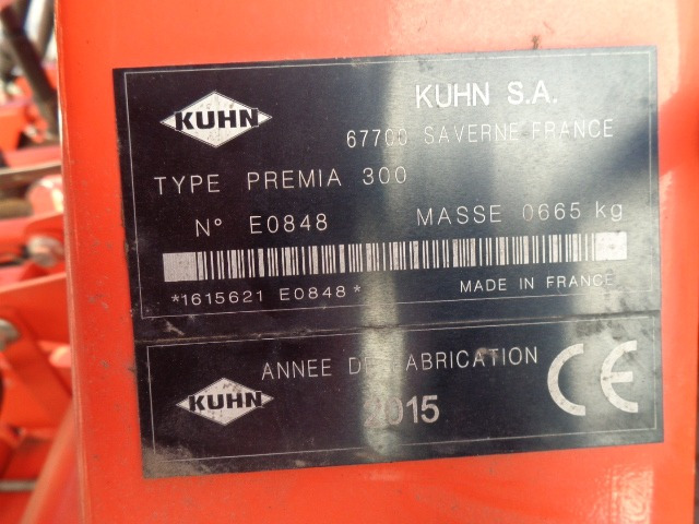 Kuhn Drillkombination Premia 300 - Grada: foto 5 Kuhn Drillkombination Premia 300 - Grada: foto 5