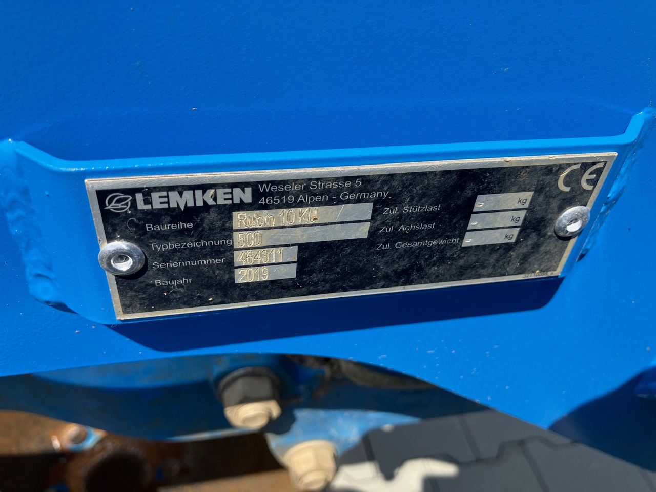 Lemken Rubin 10 - Grada: foto 2 Lemken Rubin 10 - Grada: foto 2