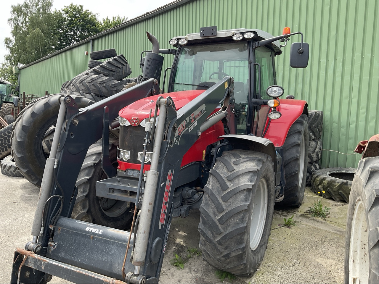 Massey Ferguson 6614 Dyna 6 - Tractor: foto 1 Massey Ferguson 6614 Dyna 6 - Tractor: foto 1