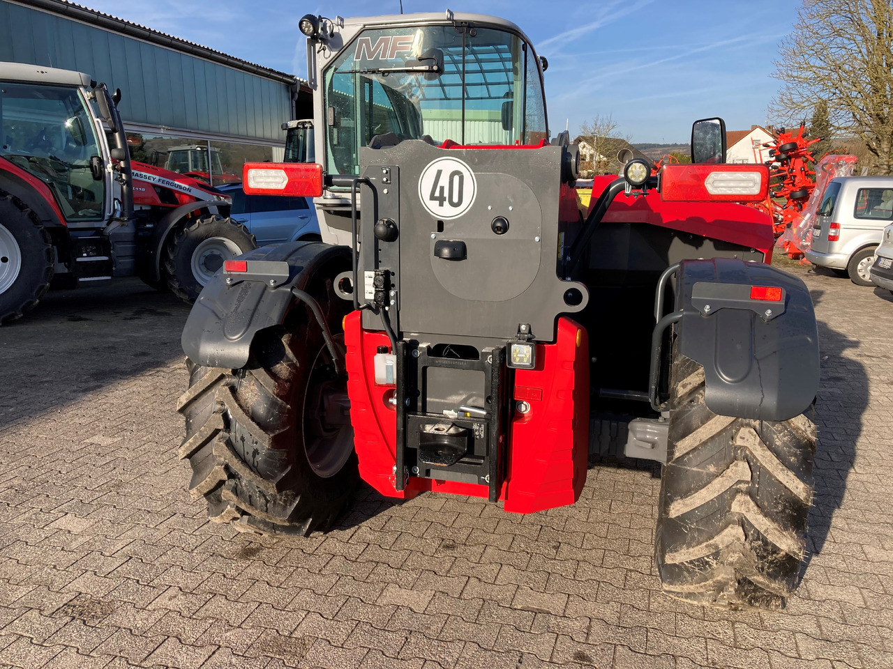Manipulador telescópico nuevo Massey Ferguson TH.7038 Standard Stage 5 Exclu: foto 6