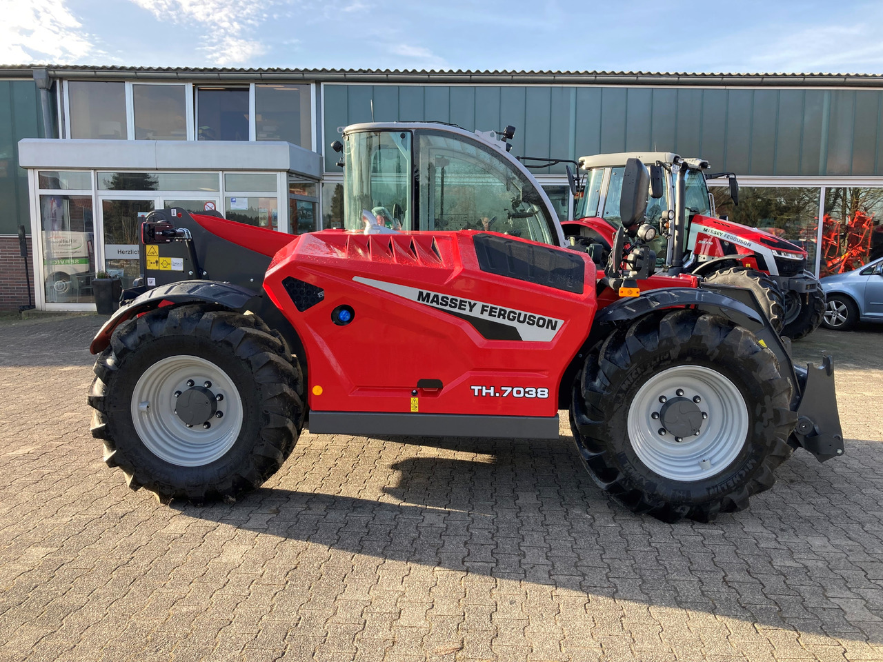 Manipulador telescópico nuevo Massey Ferguson TH.7038 Standard Stage 5 Exclu: foto 7