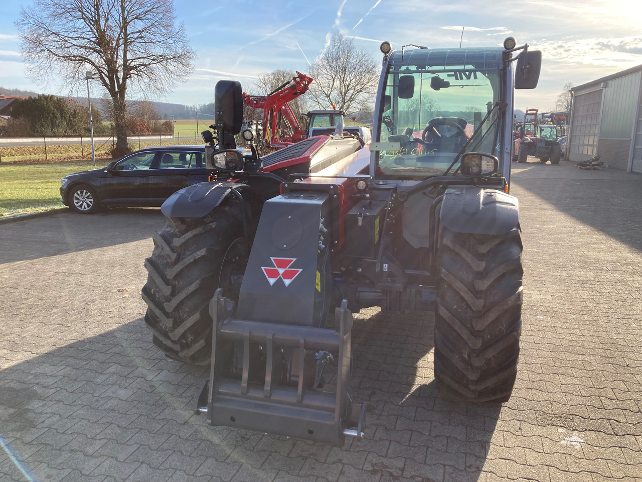 Manipulador telescópico nuevo Massey Ferguson TH.7038 Standard Stage 5 Exclu: foto 8