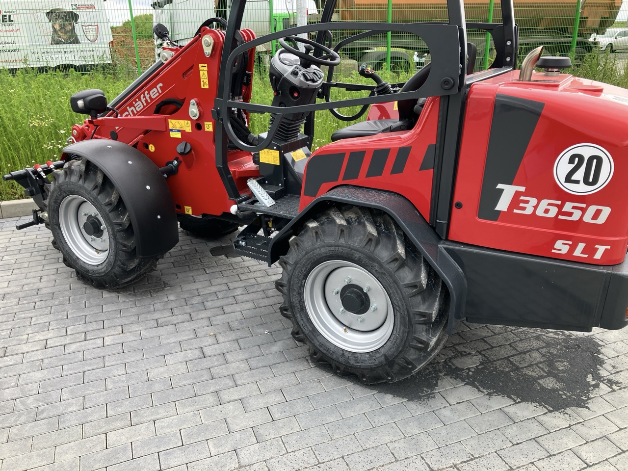 Schäffer Teleradlader Typ 3650T - Cargadora: foto 4 Schäffer Teleradlader Typ 3650T - Cargadora: foto 4
