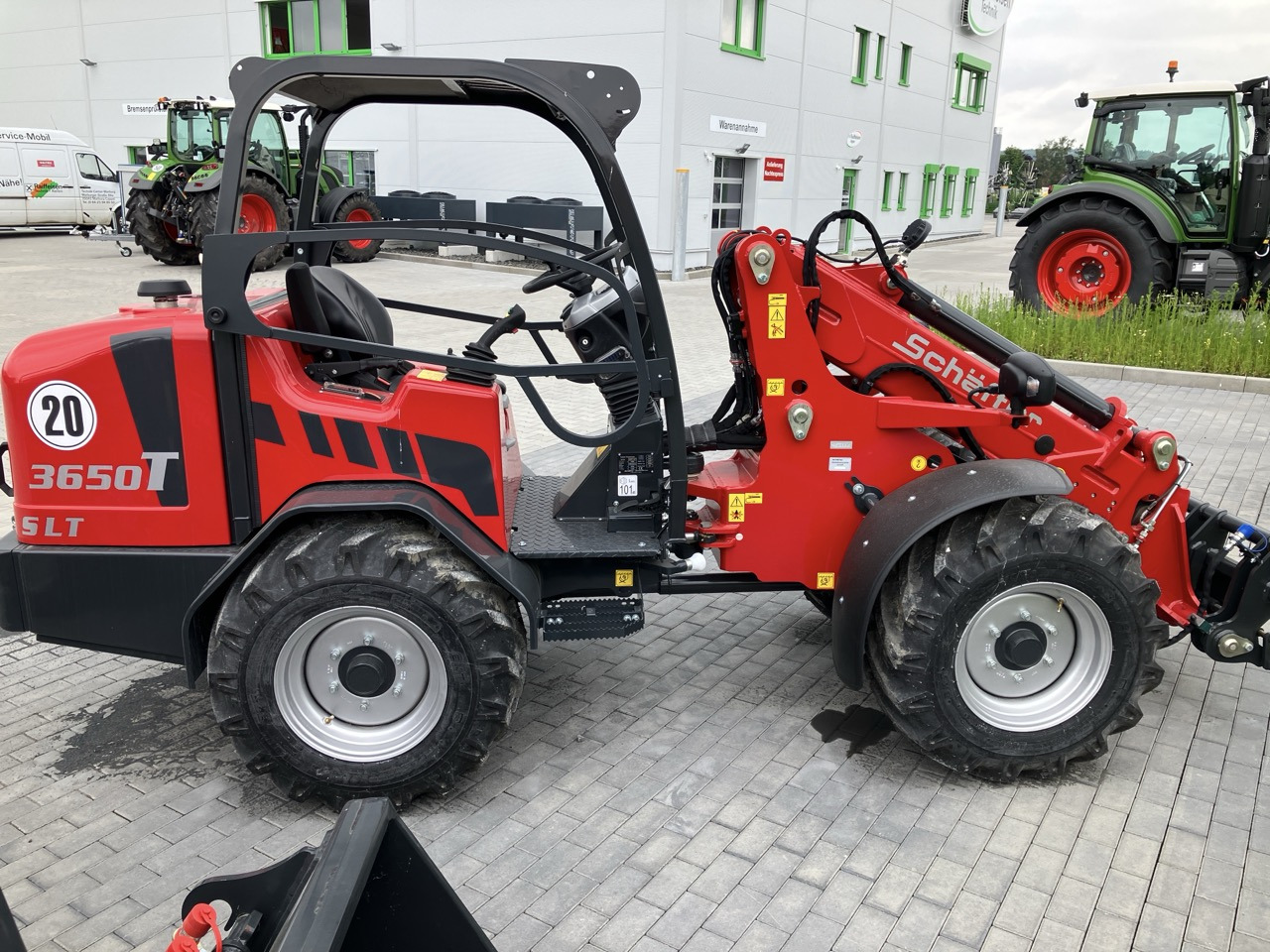 Schäffer Teleradlader Typ 3650T - Cargadora: foto 1 Schäffer Teleradlader Typ 3650T - Cargadora: foto 1