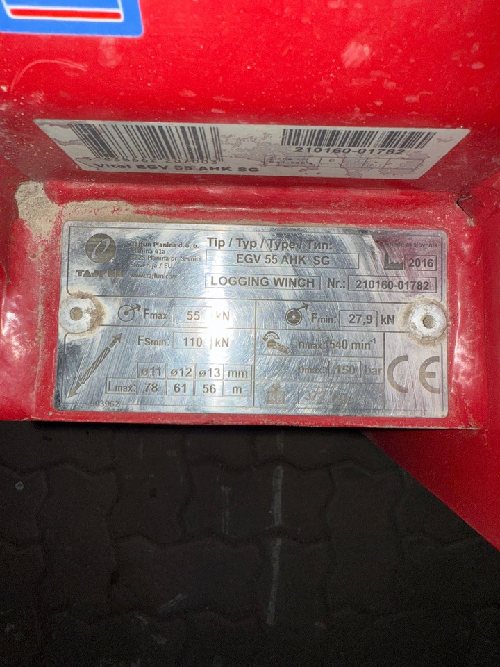 Taifun Seilwinde mit Teleskopausschub - Grúa: foto 4 Taifun Seilwinde mit Teleskopausschub - Grúa: foto 4