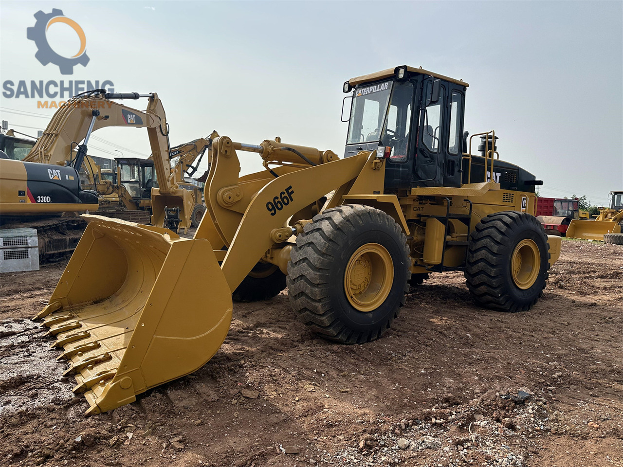 Cargadora de ruedas CATERPILLAR 966F: foto 8