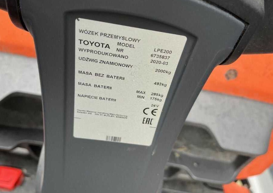 BT LPE200 - Transpaleta: foto 4 BT LPE200 - Transpaleta: foto 4