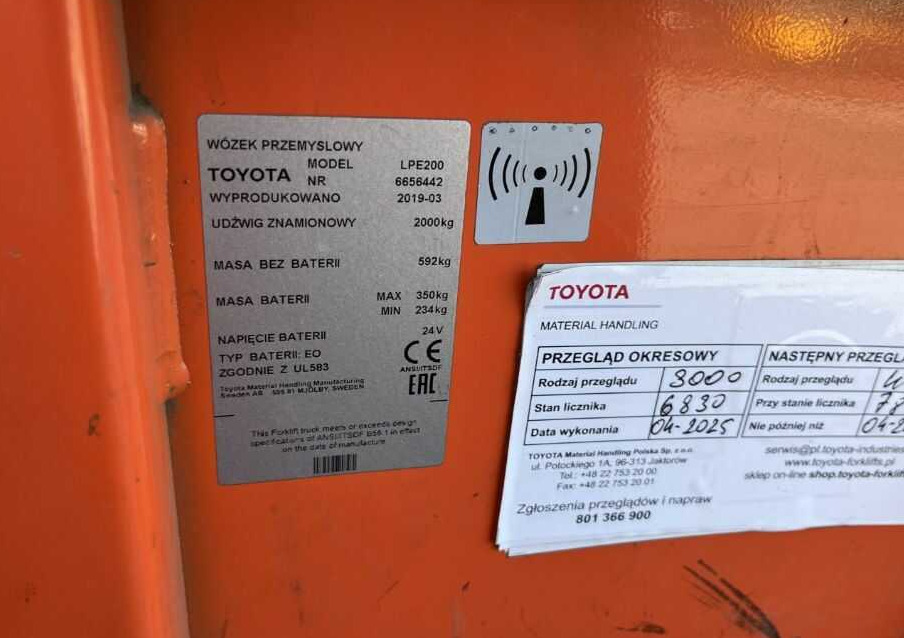 BT LPE200 - Transpaleta: foto 4 BT LPE200 - Transpaleta: foto 4