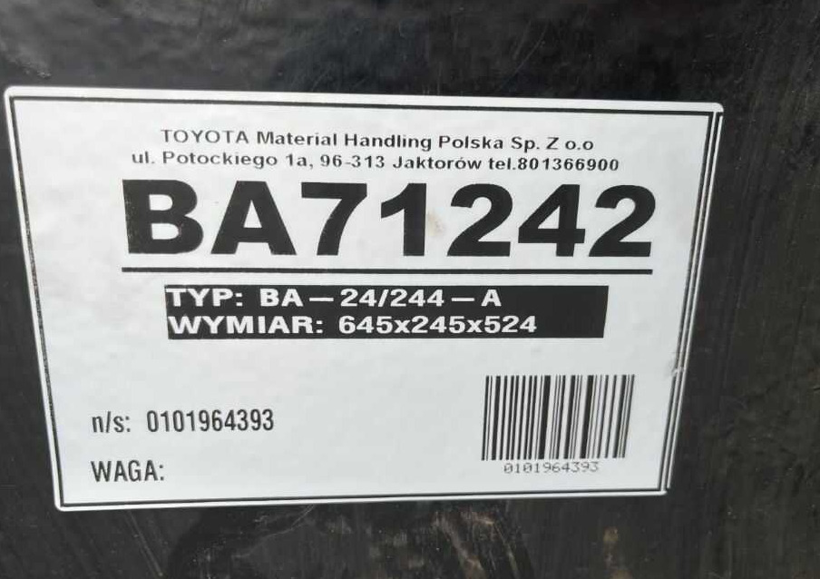 BT SWE140 - Apilador: foto 5 BT SWE140 - Apilador: foto 5