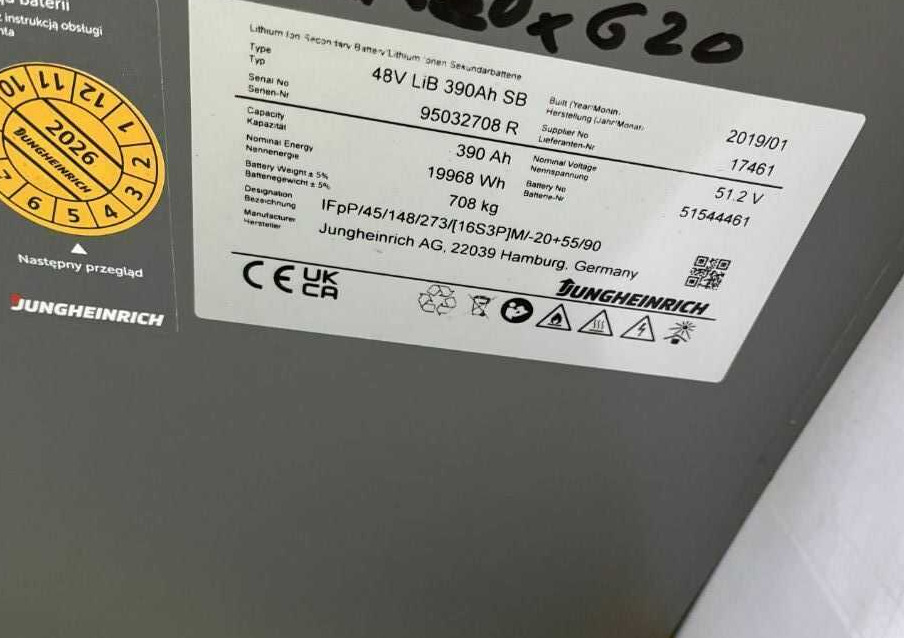 Jungheinrich EFG215 - Carretilla elevadora eléctrica: foto 5 Jungheinrich EFG215 - Carretilla elevadora eléctrica: foto 5