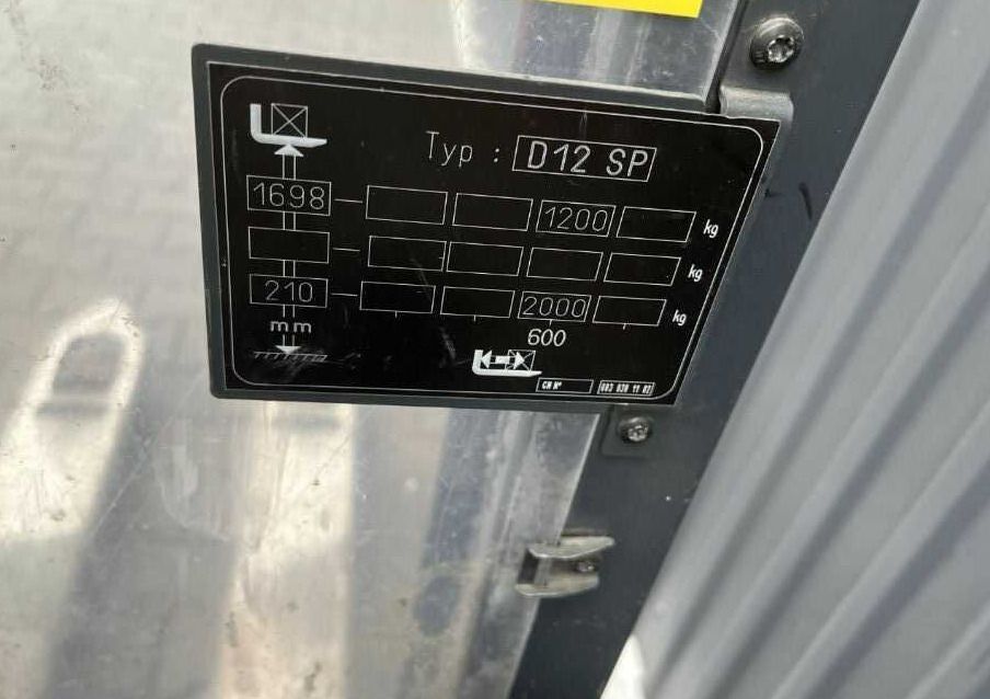 Linde D12SP - Apilador: foto 5 Linde D12SP - Apilador: foto 5