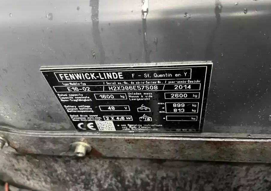 Linde E14-02 - Carretilla elevadora eléctrica: foto 4 Linde E14-02 - Carretilla elevadora eléctrica: foto 4
