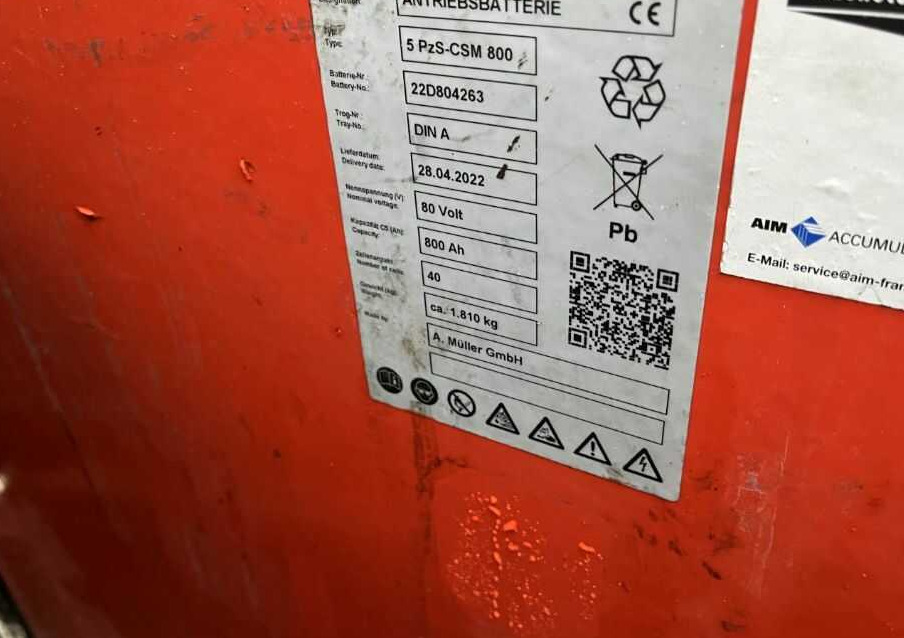 Carretilla elevadora eléctrica Linde E35HL-02: foto 9