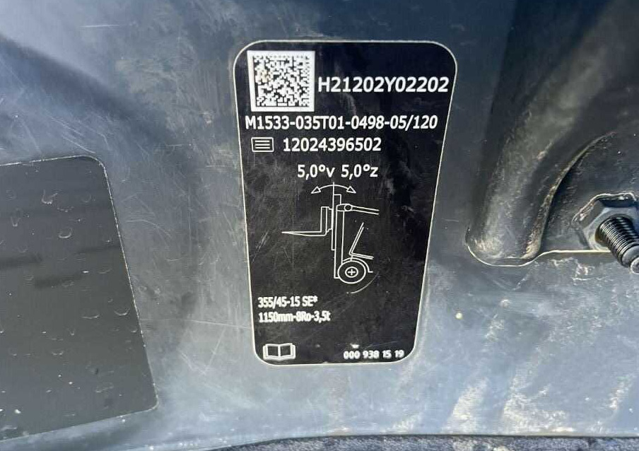 Linde H35T-01 - Carretilla elevadora de gas: foto 5 Linde H35T-01 - Carretilla elevadora de gas: foto 5