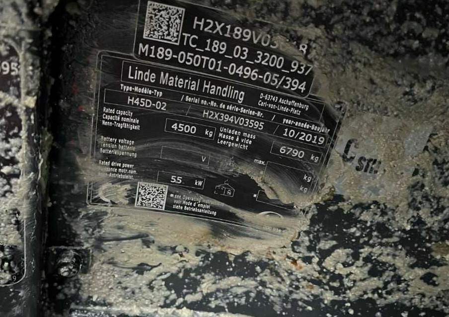 Linde H45D-02 - Carretilla elevadora diésel: foto 4 Linde H45D-02 - Carretilla elevadora diésel: foto 4