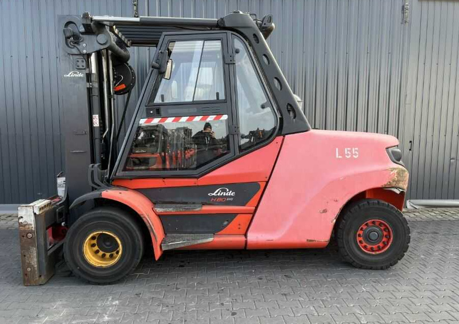 Linde H80D-03/1100 - Carretilla elevadora diésel: foto 2 Linde H80D-03/1100 - Carretilla elevadora diésel: foto 2