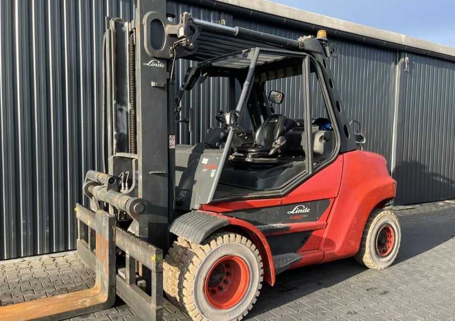 Linde H80T-03/900 - Carretilla elevadora de gas: foto 1 Linde H80T-03/900 - Carretilla elevadora de gas: foto 1