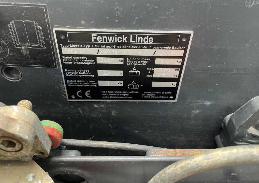 Linde N20 - Recoge pedidos: foto 4 Linde N20 - Recoge pedidos: foto 4