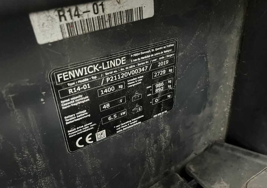 Linde R14-01 - Retráctil: foto 4 Linde R14-01 - Retráctil: foto 4