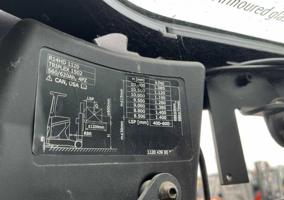 Linde R14HD-01 - Retráctil: foto 5 Linde R14HD-01 - Retráctil: foto 5