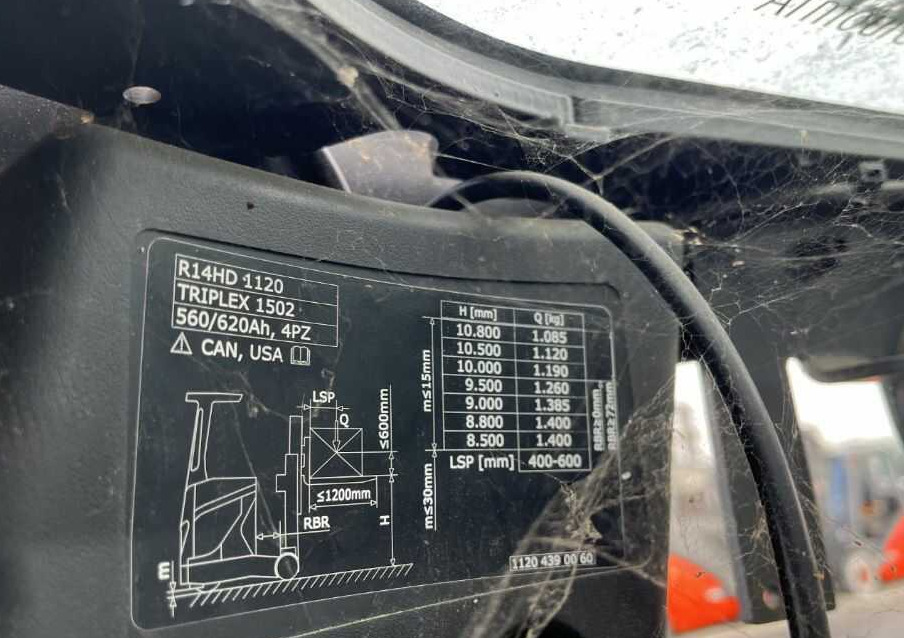 Linde R14HD-01 - Retráctil: foto 5 Linde R14HD-01 - Retráctil: foto 5