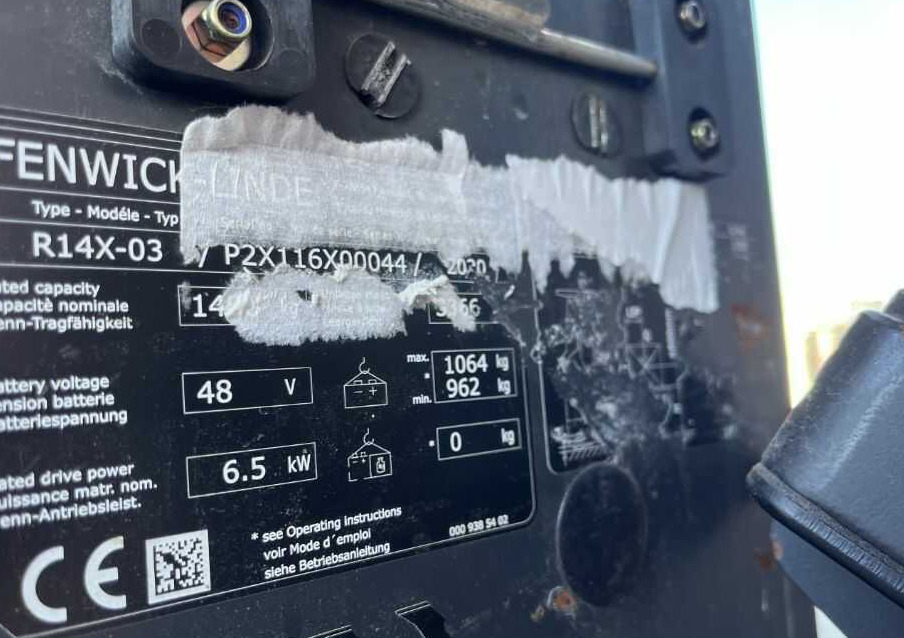 Linde R14X - Retráctil: foto 4 Linde R14X - Retráctil: foto 4