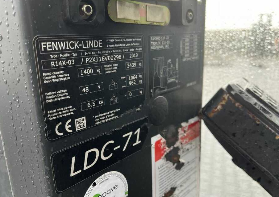 Linde R14X - Retráctil: foto 4 Linde R14X - Retráctil: foto 4