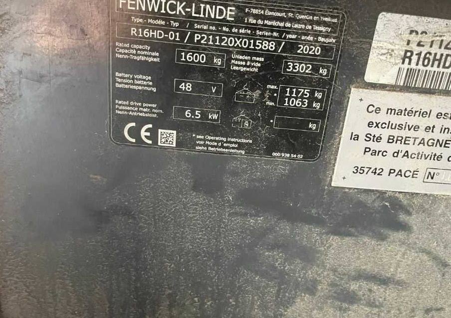 Linde R16HD-01 - Retráctil: foto 4 Linde R16HD-01 - Retráctil: foto 4