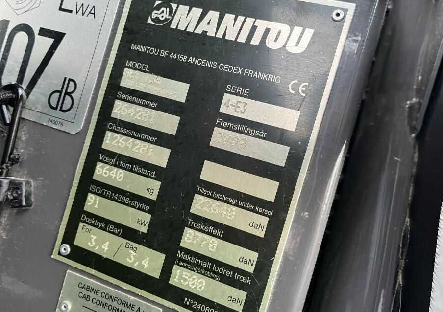 Manitou MLT735-120 LSU - Manipulador telescópico: foto 4 Manitou MLT735-120 LSU - Manipulador telescópico: foto 4