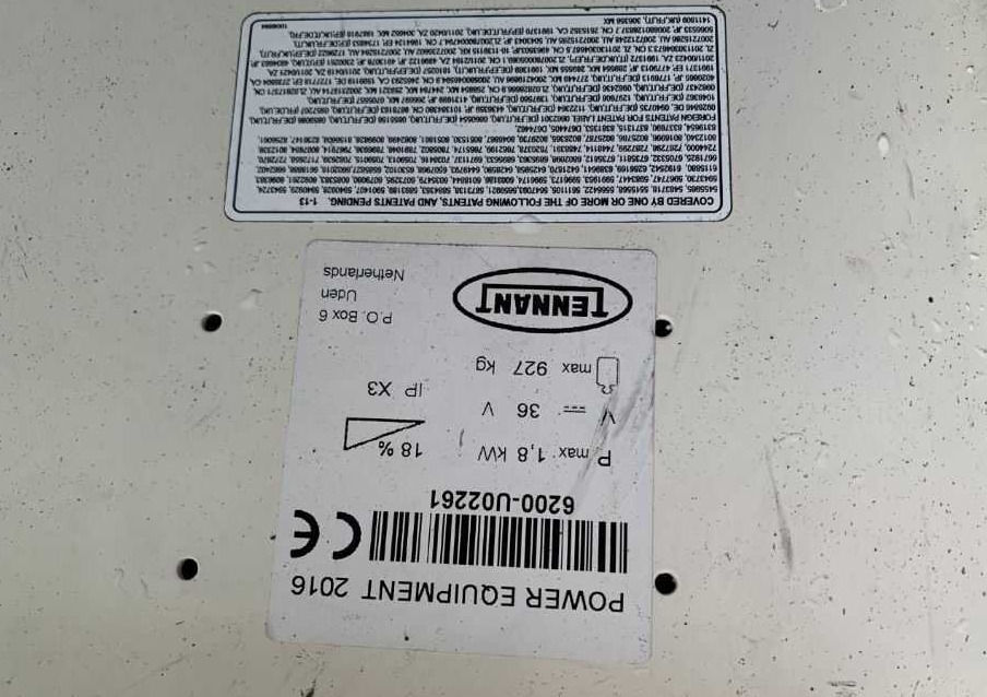 Tennant 6200 - Barredora industrial: foto 4 Tennant 6200 - Barredora industrial: foto 4