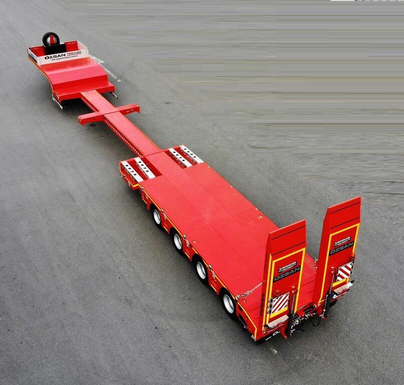 VEGA TRAILER 4 Axle Low-Bed (OZS-L4) - Góndola rebajadas semirremolque: foto 2 VEGA TRAILER 4 Axle Low-Bed (OZS-L4) - Góndola rebajadas semirremolque: foto 2
