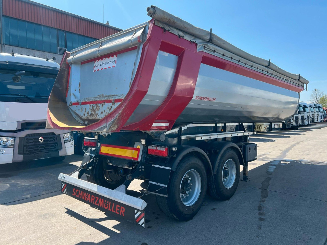 Schwarzmüller SM * KIPPER * 24 KUBIK * BPW * STAHLMULDE * - Volquete semirremolque: foto 4 Schwarzmüller SM * KIPPER * 24 KUBIK * BPW * STAHLMULDE * - Volquete semirremolque: foto 4