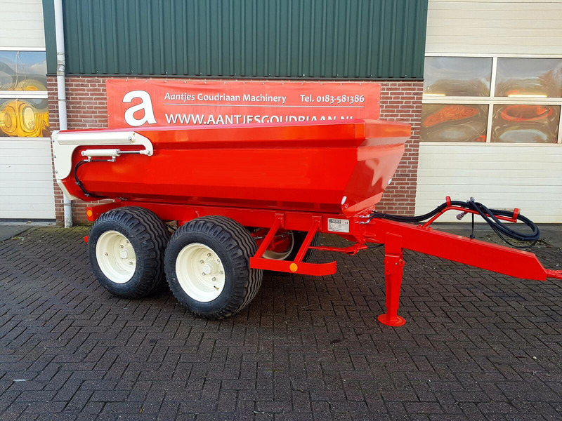 Agomac 6 ton mini kipper - Volquete remolque: foto 1 Agomac 6 ton mini kipper - Volquete remolque: foto 1