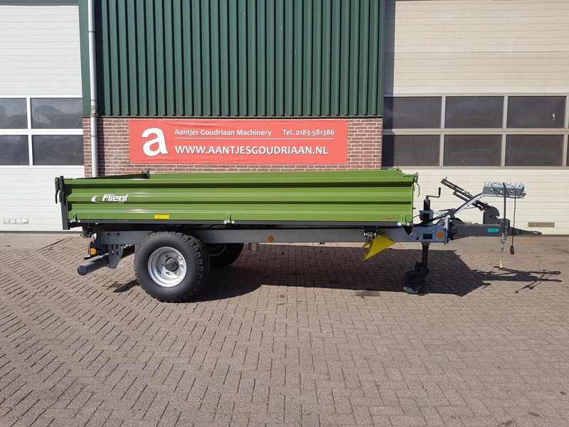 Fliegl kipper EDK 50 - Volquete remolque: foto 1 Fliegl kipper EDK 50 - Volquete remolque: foto 1