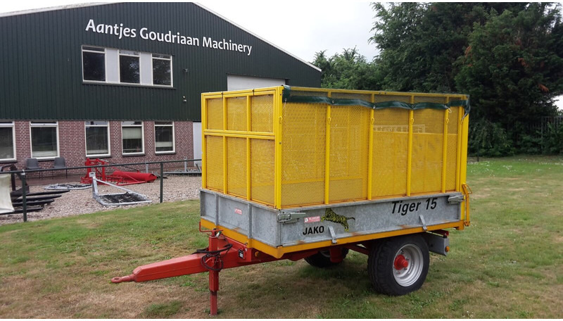 Jako tiger 15 met snipperopbouw - Volquete remolque: foto 1 Jako tiger 15 met snipperopbouw - Volquete remolque: foto 1
