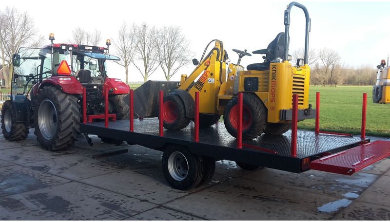 Oprijwagen 10 ton - Remolque plataforma/ Caja abierta: foto 1 Oprijwagen 10 ton - Remolque plataforma/ Caja abierta: foto 1
