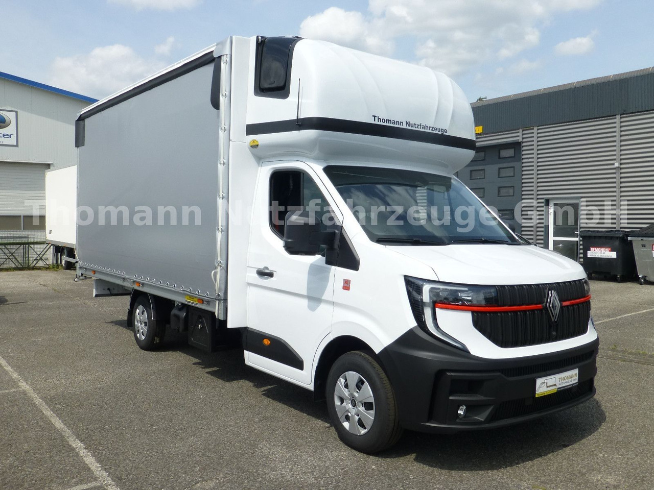 Renault NEW Master Pritsche Plane Schlafkabine - Furgoneta con caja de lona: foto 3 Renault NEW Master Pritsche Plane Schlafkabine - Furgoneta con caja de lona: foto 3