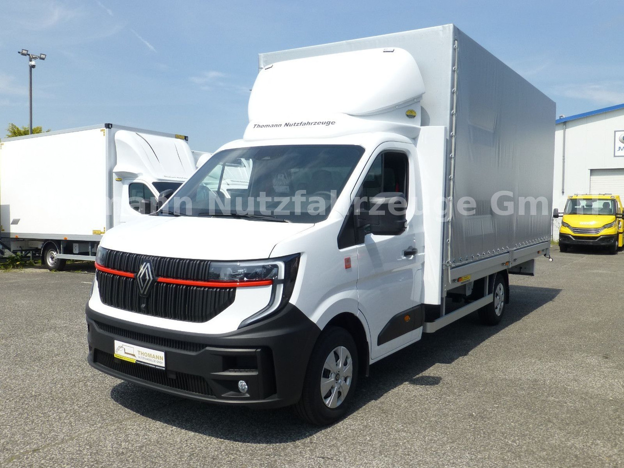 Renault NEW Master Pritsche Plane Vollalu - Furgoneta con caja de lona: foto 2 Renault NEW Master Pritsche Plane Vollalu - Furgoneta con caja de lona: foto 2