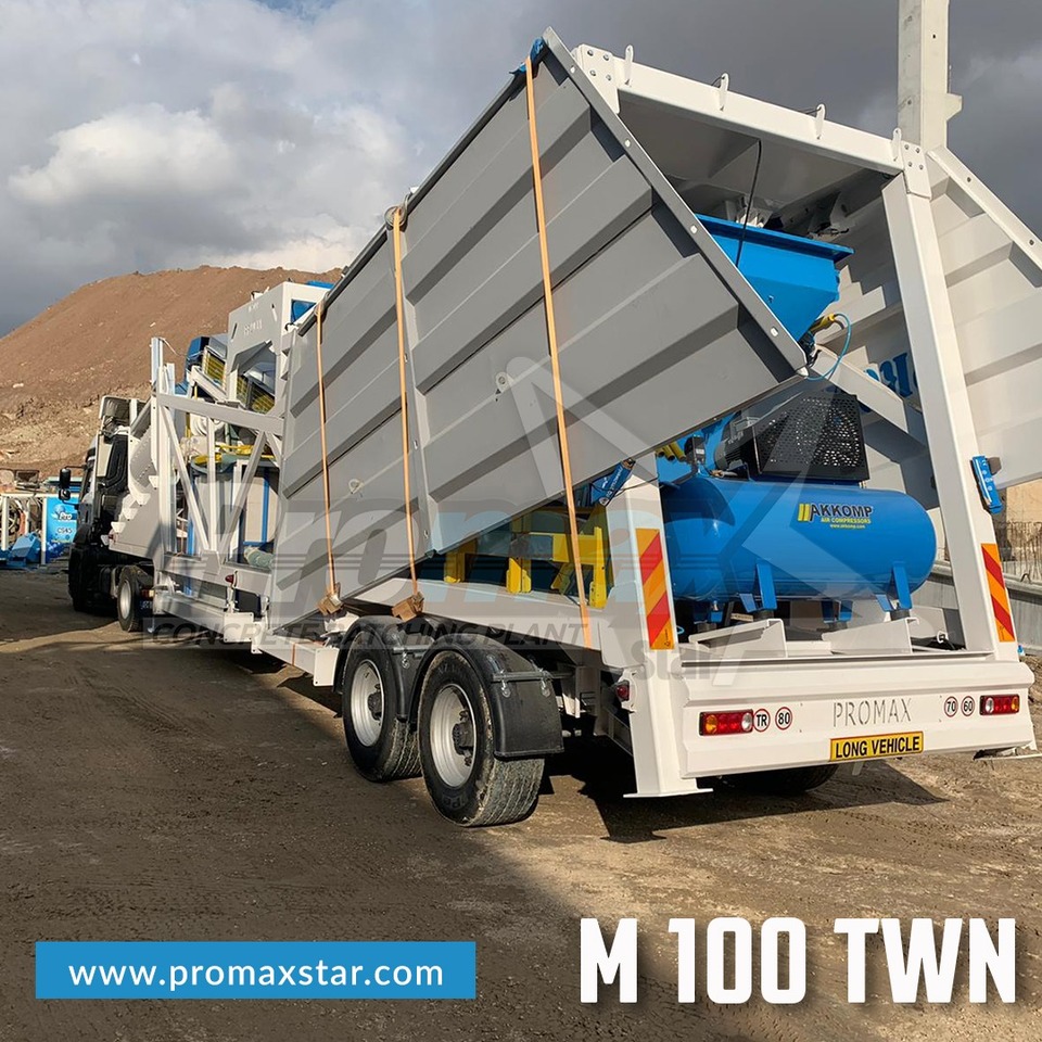 PROMAX MOBILE CONCRETE BATCHING PLANT M100-TWN (100m3/h) - Planta de hormigón: foto 4 PROMAX MOBILE CONCRETE BATCHING PLANT M100-TWN (100m3/h) - Planta de hormigón: foto 4