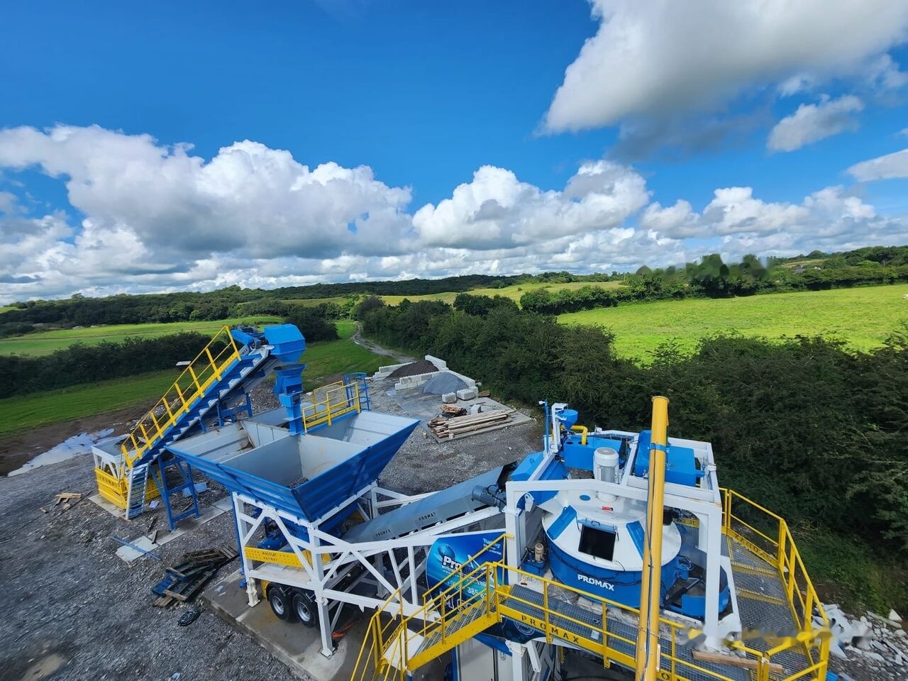 Promax Mobile Concrete Batching Plant PROMAX M60-PLNT (60m³/h) - Silo de cemento: foto 1 Promax Mobile Concrete Batching Plant PROMAX M60-PLNT (60m³/h) - Silo de cemento: foto 1
