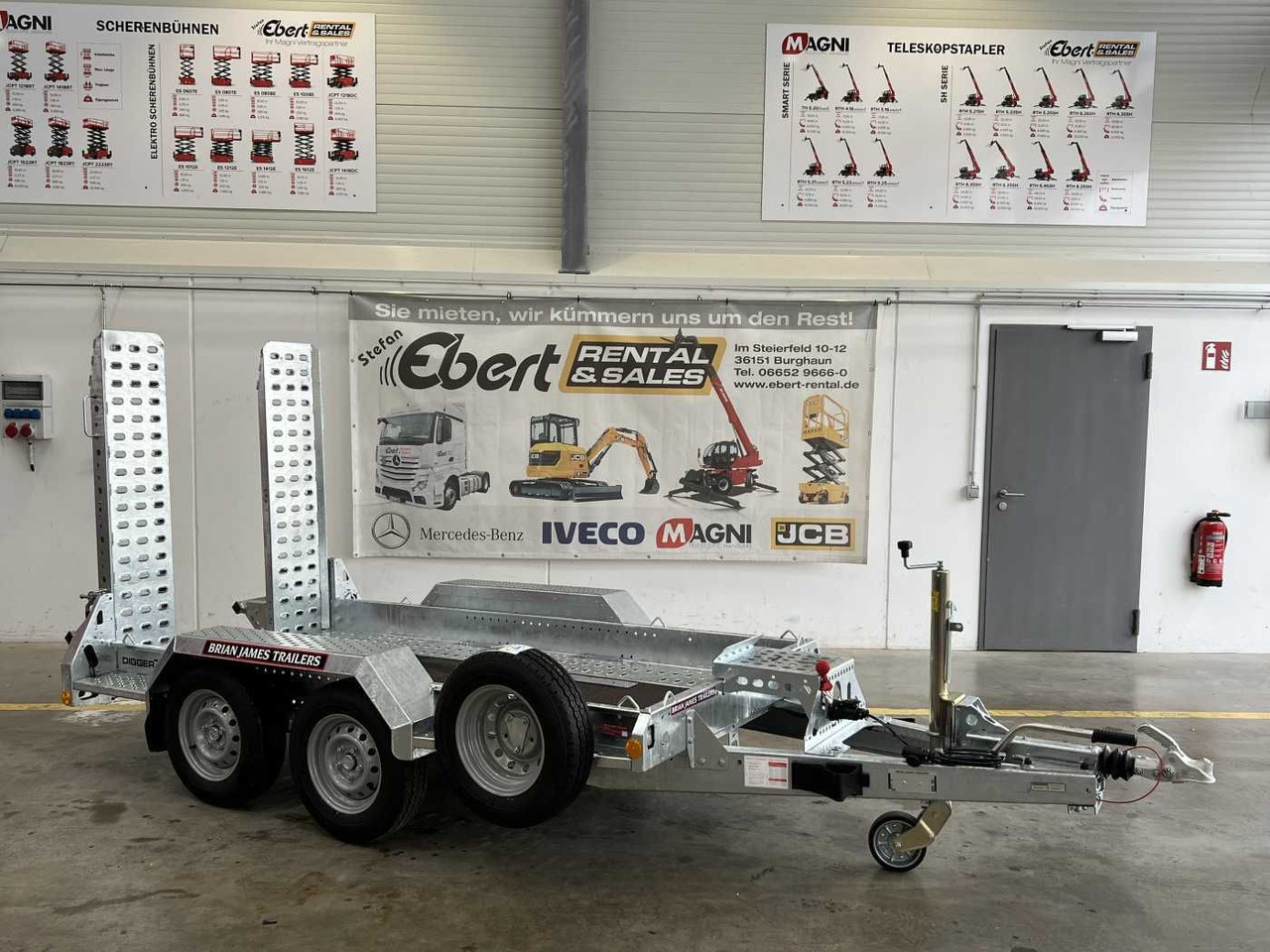 Brian James Cargo Digger Plant 2 / Länge: 2.800mm / 2.700kg - Góndola rebajadas remolque: foto 1 Brian James Cargo Digger Plant 2 / Länge: 2.800mm / 2.700kg - Góndola rebajadas remolque: foto 1