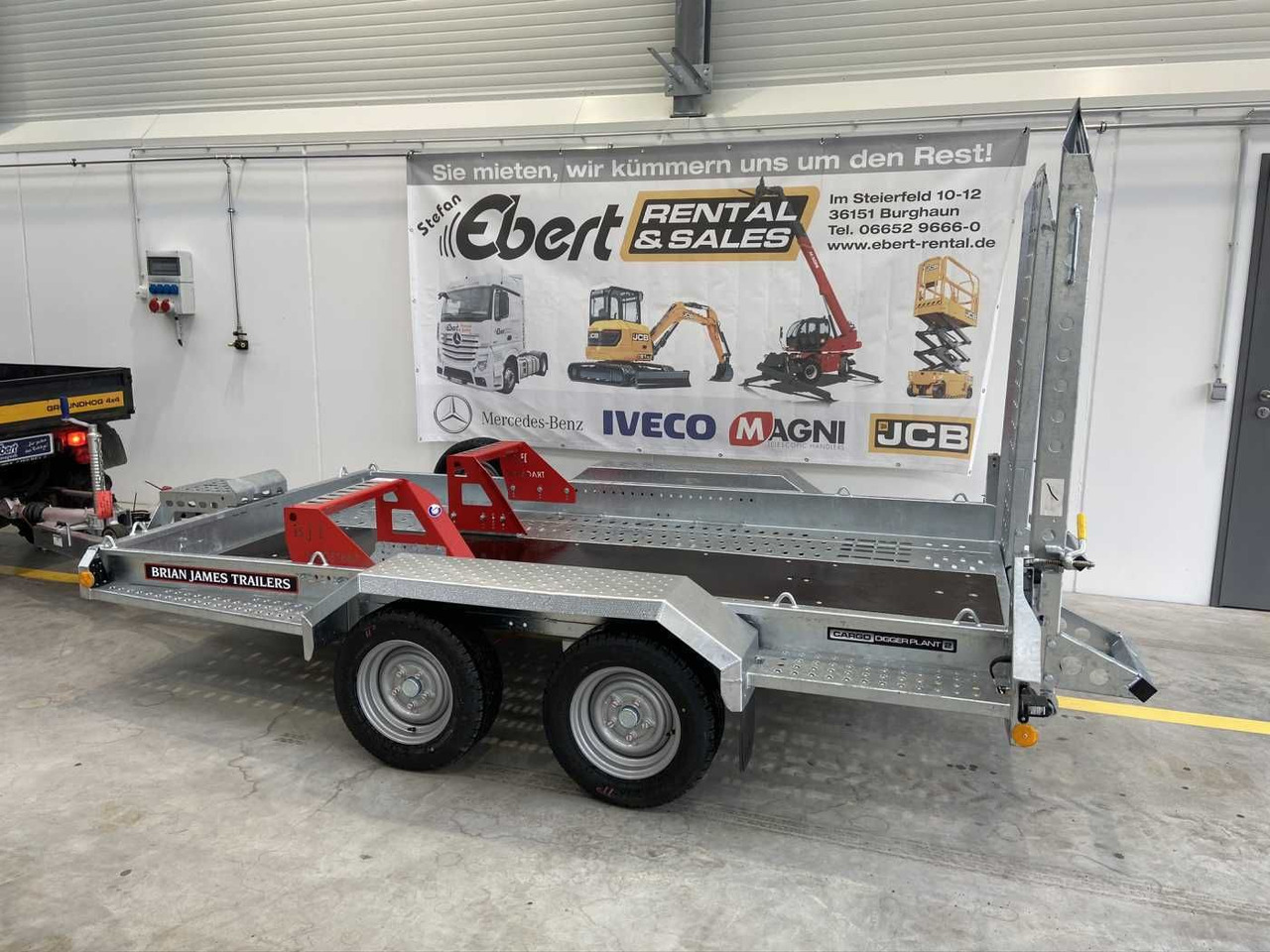 Brian James Cargo Digger Plant 2 / Länge: 3.200mm / 3.500kg - Góndola rebajadas remolque: foto 4 Brian James Cargo Digger Plant 2 / Länge: 3.200mm / 3.500kg - Góndola rebajadas remolque: foto 4